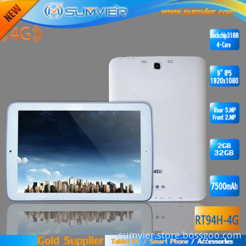 9inch FHD Quad Core 4G Tablet PC (RT94H-4G)
